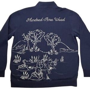 Disney Winnie The Pooh Scenic Art Pullover Jacket Women Boxlunch Exclusive